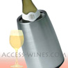 VACUVIN RAPID ICE ELEGANT bucket for wine bottles cooling - brushed stainless steel  delivered without wine bottle 