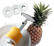 Vacu VIN Pineapple Slicer - with Black Handle - Quick and Easy