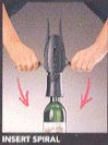 using -2- Corkscrew Winemaster Vacuvin