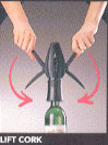 using -3- Corkscrew Winemaster Vacuvin